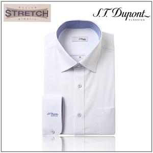 듀퐁셔츠 듀퐁 와이셔츠(SE5SM12LS905SWH)일반핏 긴소매 스트레치 스판소재 배색 화이트 셔츠 SE5SM12LS905