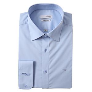 듀퐁셔츠 신축성 커프스 풀로고 긴소매 슬림핏셔츠 ( SE5FM22LS921SBU ) SE5FM22LS921