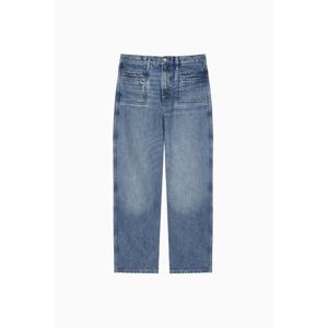 타미힐피거 여성 T22F6NPC041WT1 라나 릴랙스 핏 데님 팬츠 T22F6NPC041WT1