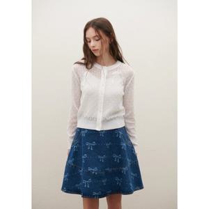 샤틴 레이스 크롭 가디건(S252B956) S252B956