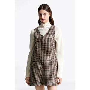 타미힐피거 여성 헤리티지 체크 미니 원피스 T22F7TDR080WT1(25FW) T22F7TDR080WT1