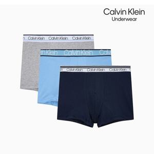 캘빈클라인 언더웨어 NP2312O-OL4 남성 코튼 스트레치 버라이어티 트렁크 3PK NP2312O
