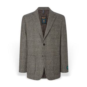 헤지스 남성 트위드 헤링본 울 자켓 HZJA5D406I3 HZJA5D406