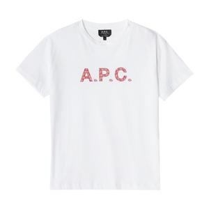 라프리마 아페쎄 COEIO F26354 TAB BLANC/ROUGE 여성 반팔티