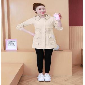 [의류] F35829 후드 바람막이 야상 트렌치코트 후드집업