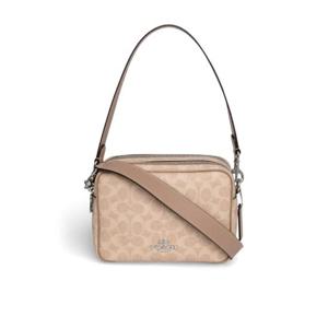 25FW COACH 여성 messenger 백 EK66SVSANDTAUPE TP574330708