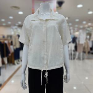 [아르테]밑단스트링 줄무늬여름자켓 DSBPWJ330_DG