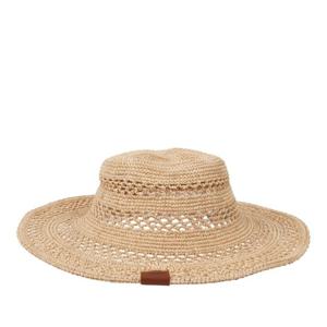 루슬란바진스키 로고 탭 크로셰 스트로 햇 BCT036SS26 STR KN D