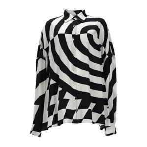 드리스반노튼 그래픽 프린트 비스코스 셔츠 010700 3095900