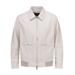 [앤드지]린넨혼방 트러커 점퍼형 자켓  BZF2JJ110_JJ