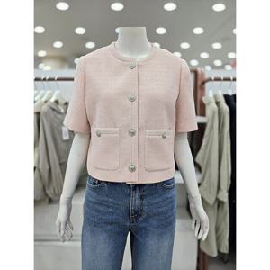 [ab.f.z]은장단추 포인트 라운드 숏 반팔자켓( AFA2HJ02D )_DJ