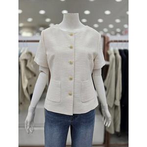 [ab.f.z]빅 포켓 부클 라운드 반팔 숏자켓( AFA2HJ01D )_DJ