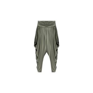 26SS Balmain PLEATED FLUID 저지 SHINY 팬츠 GF0PN231JM147GE TP574356767