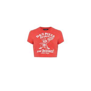 돌체앤가바나 그래픽 프린트 크롭 티셔츠 F8U13ZGDDNF R0491 TP977316725