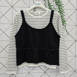 [에꼴리에]에꼴리에 주니어 뷔스티에 세트 니트티 26C5081_GN_GN