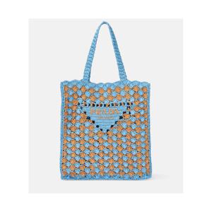 프라다 로고 크로셰 쇼퍼 백 P00997469