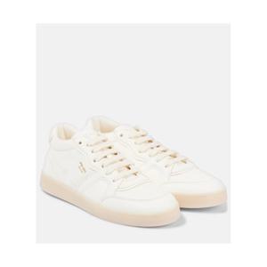 프라다 로고 레더 스니커즈  P01010496