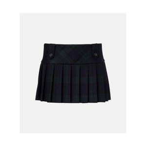 미우미우 플레이드 버진 울 트윌 미니스커트 P01069694