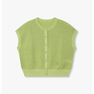 [보브] 메쉬 크로셰 니트 베스트 715625000730