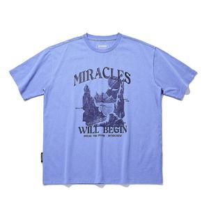 인터크루 남성 망점모티브반팔티셔츠 ITW2TR12APP (퍼플)