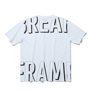 인터크루 남성 빅프린트믹스반팔티셔츠 ITW2TR11AWH (화이트)