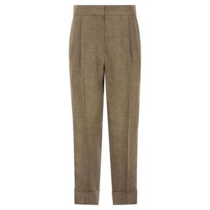 26 SS 브루넬로 쿠치넬리 하이웨이스트 크롭 레그 팬츠 C495 MH586P8205