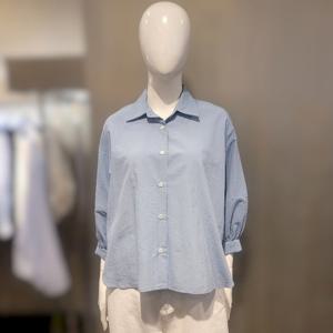 [페이지플린]카라넥 퍼프7부소매 블라우스F6ABL005A