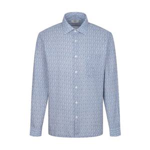 [레노마(셔츠)]미니멀 쉘리플 일반핏 긴팔 셔츠 RQSSG1071-NY