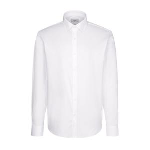 [레노마(셔츠)]모달 필라필 스판 솔리드 슬림핏 긴팔 셔츠 RQSSL1104-WH