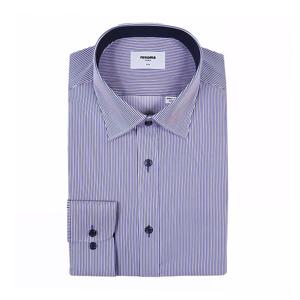 [레노마(셔츠)]모달 필라필 체크 슬림핏 긴팔 셔츠 RZRSL0131-NY