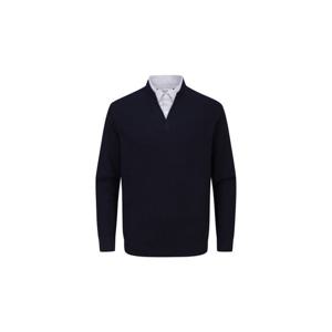 [에디션앤드지]셔츠 레이어드 스웨터 3종 LSF3EV1621