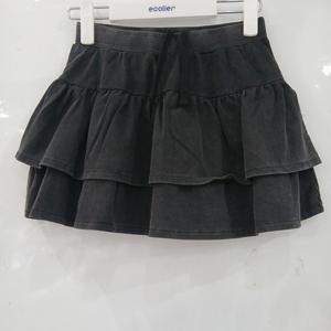 [에꼴리에][모다부평]피그 워싱 캉캉 스커트/26B5752BK_BP_BP