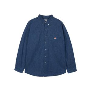 단톤 남성 버튼다운 셔츠 라이트 인디고 DT-B0293-LI