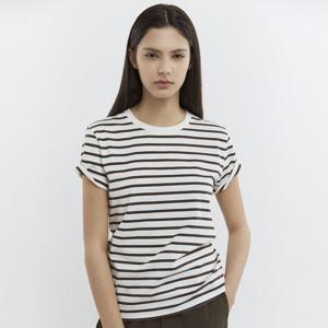 [지오다노] 여자 봄 여름 가을 퍼펙트 라운드넥 반팔티 STR 6518321