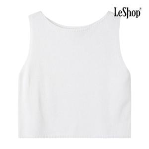 [르샵]심플 숏 니트 베스트 BQ3VT002A