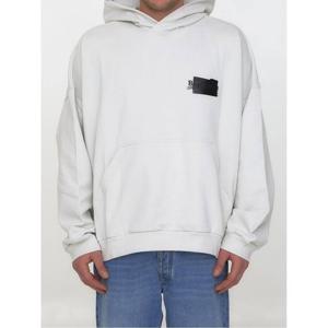 라프리마 발렌시아가 로고 테이프 후드 티셔츠 713677 TNVG2 9592