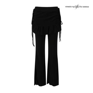 나인식스뉴욕  셔링 웨이브 스커트 레이어드형 팬츠 (NQ3PT011M0)