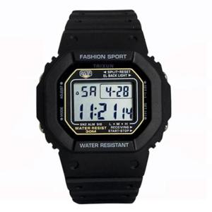 패션 스포츠 디지털 전자 손목 군인 학생 시계