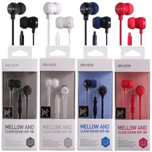 유선이어폰 아이리버 모바일용이어폰/ICP-30i/풍부한사운드/통화