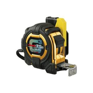 [문구] 타지마 줄자 자동 안전 G그립 자석 SF-G3-GLM25-75BL 7.5M