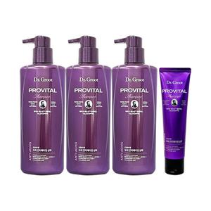 [닥터그루트]닥터그루트 프로바이탈 탈모 샴푸 500ml 3개+100ml