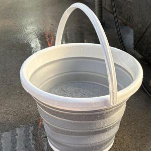 캠핑 다름 마스터 실리콘 접이식 바스켓 / 세차 욕실 10L