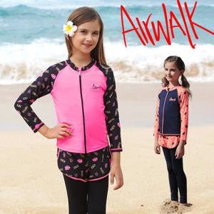 에어워크서프 여아동래쉬가드세트2피스 YAWe0648/아동레쉬가드