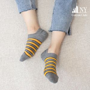 [NY코튼클럽] CT08 여성 발이 더 편안한 직각 덧신 양말