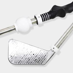 골프 헤드형 스윙 연습 스틱/비거리향상/자세교정/골프연습