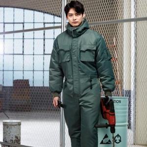 KSK 173 겨울 작업복 스즈끼 상하일체형 정비복