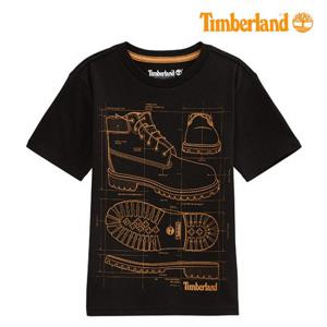 [팀버랜드키즈] 그래픽 프린트 라운드넥 티셔츠(TLSDA15E_055)