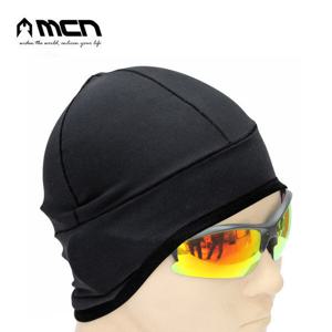 [MCN]MCN 기모 웜캡 블랙 방한모자 겨울이너모자