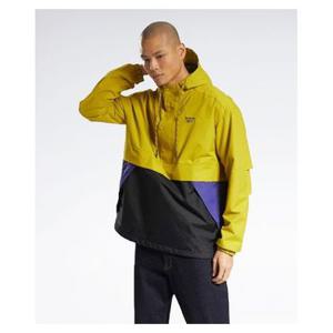 [리복]남여공용 CL 클래식 레트로 아웃도어 우븐 아노락 자켓 - 옐로우 / HB96