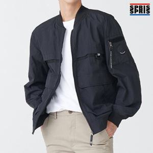 스프리스 남녀공용 항공점퍼 블랙